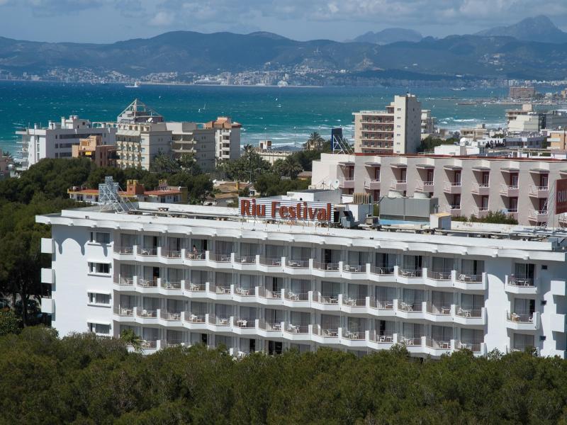 Hotel Riu Festival Playa de Palma  Exterior foto